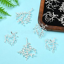 10шт 2 стиля латунные подвески&nbsp;KK-CJ0003-06