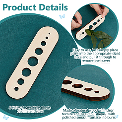 Необработанные деревянные подвески&nbsp;WOOD-WH0026-37A-01