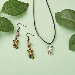 Pendentifs en alliage de style tibétain&nbsp;TIBE-TA0001-23-LF