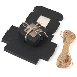 Складные бумажные почтовые коробки с окном&nbsp;CON-TA0001-32A