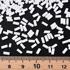 Непрозрачные цвета стеклянные стеклярус SEED-N005-001-B06