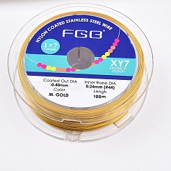 Filo di acciaio rivestito in nylon tondo a 7 filo&nbsp;TWIR-T002-01B-12