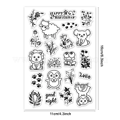 PVC-Plastikstempel&nbsp;DIY-WH0167-56-52