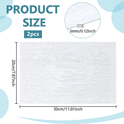 2 шт. акриловые листы&nbsp;DIY-PH0032-63A