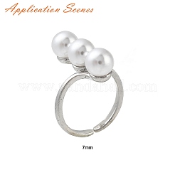 Латунные крепления колец для пальцев&nbsp;KK-L184-57P