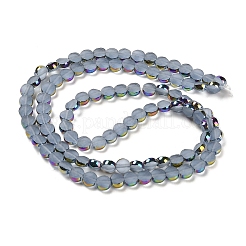 Fili di perle di vetro smerigliato elettrolitico&nbsp;EGLA-Z001-01H