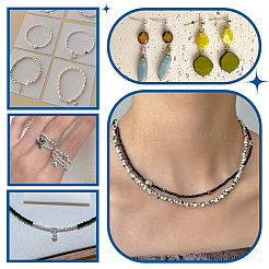 35шт. 925 набора разделительных бусин из стерлингового серебра&nbsp;STER-PH0002-61