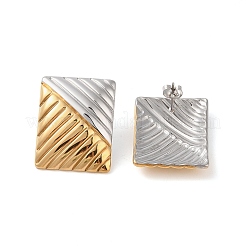 Серьги-гвоздики из нержавеющей стали 304 для женщин EJEW-E313-03GP