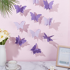 6 sacchetto di carta con farfalle per striscioni appesi&nbsp;DIY-GO0003-17