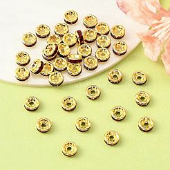 Латунь марки А горный хрусталь Spacer бисер&nbsp;RSB036NF-09G