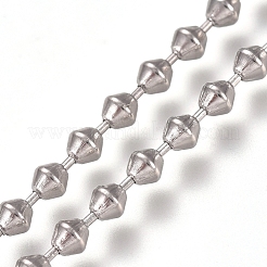 Chaînes à billes en acier inoxydable 304 résistant au ternissement&nbsp;CHS-E021-05A-P