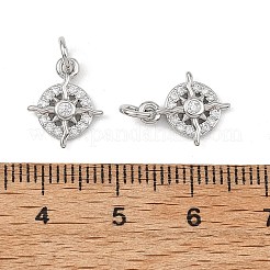 Shegrace Messing-Anhänger mit Mikropavé-Zirkonia&nbsp;XGRQ3P012-596P