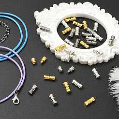 30 Stück 3 Farben Säulen-Schraubverschlüsse aus Messing&nbsp;FIND-CJ0005-71