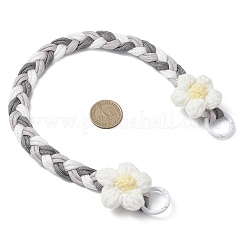 2 шт. 2 стиля полиэстеровых и спандексных шнуров-веревок&nbsp;HJEW-JM04305-02