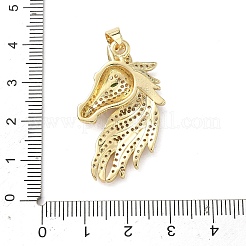 Латунные микро проложить кубического циркония подвески&nbsp;KK-F930-28B-G