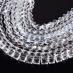 7 нить 7 вида прозрачных стеклянных бусин&nbsp;GLAA-TA0002-73