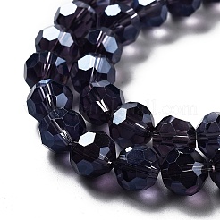 Гальванизируйте прозрачное стекло бисер нитей&nbsp;LS-EGLA-A035-T10mm-A15