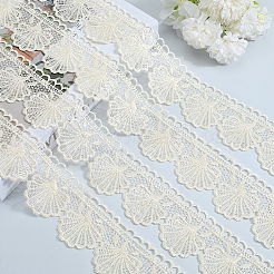 4.7~5 ярд хлопковой кружевной ленты в форме цветка-ракушки&nbsp;OCOR-GF0003-95C