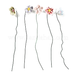Tallos de flores de cerámica con tallo de hierro&nbsp;PR-CBAD4A8-06