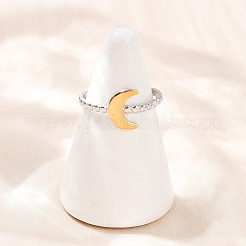 Doppelfarbige Manschettenringe aus Edelstahl 304&nbsp;RJEW-S635-01GP-11