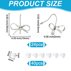 24 шт латунные серьги крючки&nbsp;KK-GO0001-46