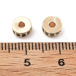 Латунные микро проложить кубического циркония бусы&nbsp;KK-R216-14KCG-04