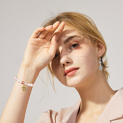 80 шт. 2-цветные подвески в виде ангела из сплава в тибетском стиле&nbsp;TIBEP-DC0001-06