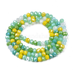Opache perle di vetro fili&nbsp;X-GLAA-T006-07-A04
