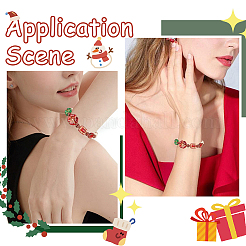 204шт акриловые бусины&nbsp;OACR-SC0002-43