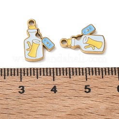 Pendentifs en acier inoxydable 304 émaillés&nbsp;SA-CBA7876-03G