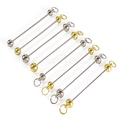 16 шт. 8-х стилистический брелок из сплава и железа с возможностью бисероплетения&nbsp;FIND-TA0006-55