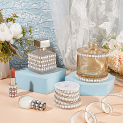 Keramik-Selbstklebe-Strass-Bandborte&nbsp;DIY-WH0105-013