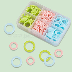 Пластиковые круглые кольца&nbsp;FIND-CP0003-12B