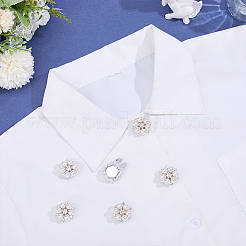 Boutons de manchette en laiton&nbsp;BUTT-WH0030-74