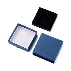Quadratische Papierschubladen-Schmuckset-Box&nbsp;CON-C011-03B-03