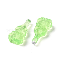 Манекен бутылки вина в форме скрипки кабошон из смолы&nbsp;RESI-E025-01C