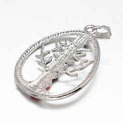 Chakra Schmuck Messing Edelstein Teardrop Anhänger&nbsp;KK-J298-03-NR