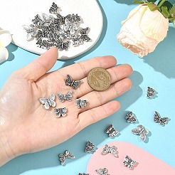 50шт 5 стиля бусины из сплава в тибетском стиле&nbsp;FIND-YW0010-48