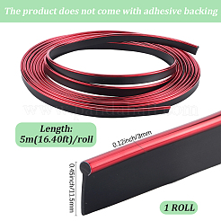 Самоклеящаяся ПВХ-накладка на молдинг салона автомобиля&nbsp;AJEW-WH20042-42B