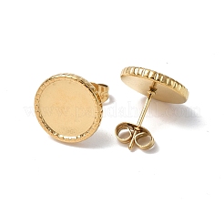 Ионное покрытие (ip) 304 нержавеющая сталь гвоздики фурнитура для сережек&nbsp;STAS-F286-11G