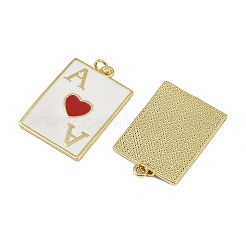 Латунь эмаль подвески&nbsp;KK-I358-014G