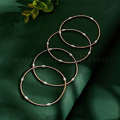 Набор из 12 пружинного браслета&nbsp;BJEW-BC0001-13KCG