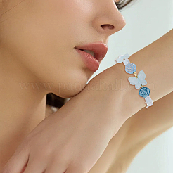 180 шт. 15-х видов акриловых бусин смешанного стиля&nbsp;OACR-PA0001-10