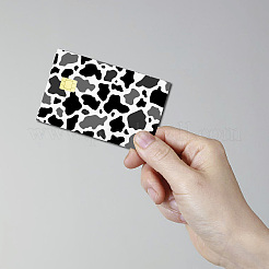 Прямоугольные пластиковые водонепроницаемые наклейки для карт из ПВХ&nbsp;DIY-WH0432-368