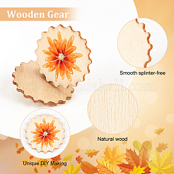 Незаконченные деревянные части&nbsp;LS-WOOD-WH0027-70