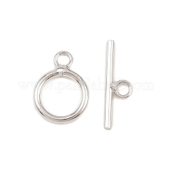 Кольцо из латуни Переключить застежками&nbsp;KK-G548-38P