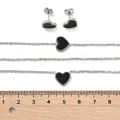 Комплекты украшений из нержавеющей стали 304&nbsp;SJEW-H129-22P