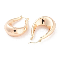 Orecchini a cerchio in ottone&nbsp;EJEW-F332-05G