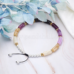 DIY-Sets zur Herstellung von Stretch-Armbändern aus imitierten Edelsteinperlen&nbsp;DIY-CD0001-33