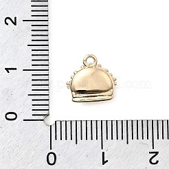 Breloques en laiton avec zircone cubique de micro pave&nbsp;KK-P337-03A-G